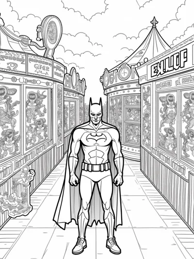 Batman at the quantum carnival