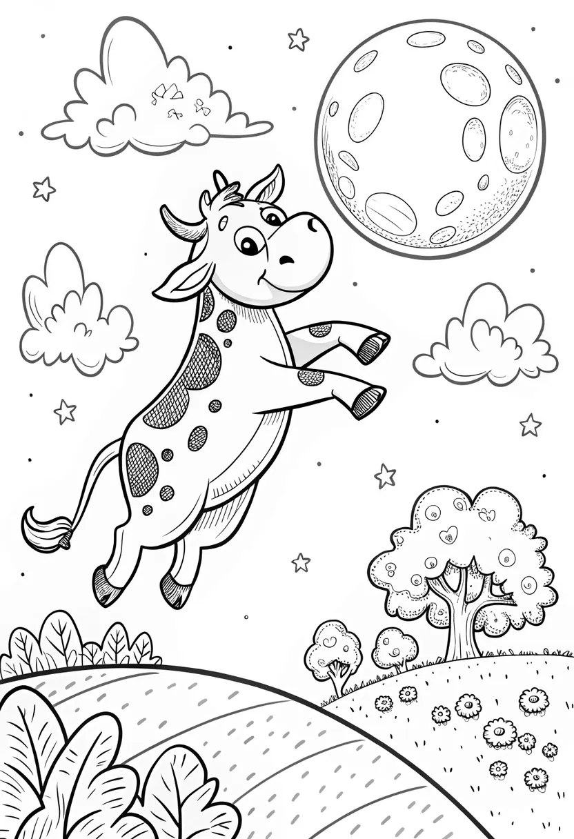 A default style coloring page