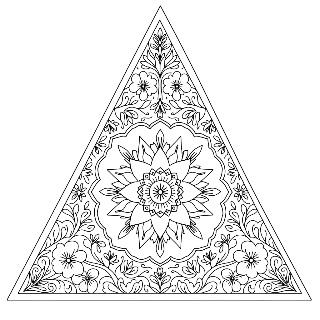 A ghibli style coloring page