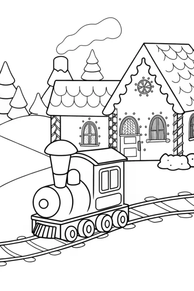 Gingerbread House for Toddlers