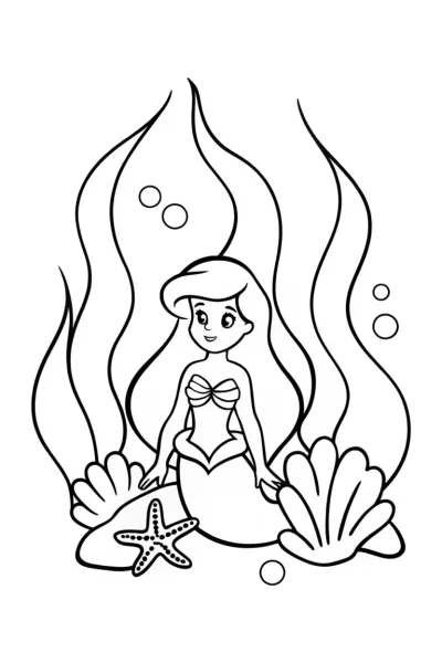 Little Mermaid’s underwater fashion