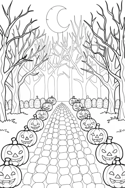 The haunted pumpkin race
