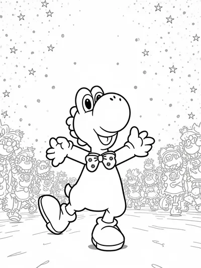 Yoshi’s dance party