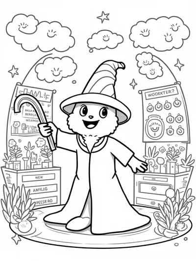 Huggy Wuggy the weather wizard