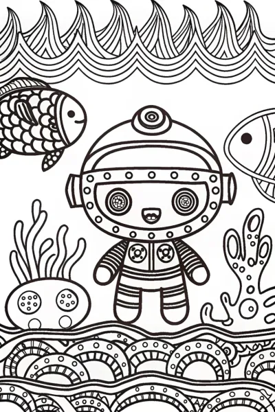 Octonauts Underwater Adventure with Captain Barnacles
