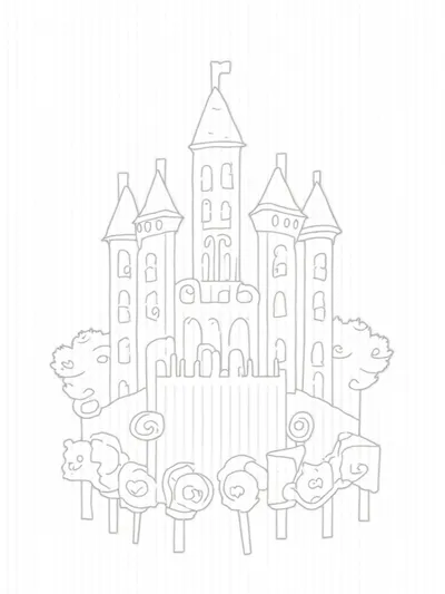Candy castle treasure hunt