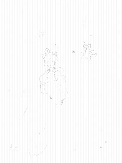 Princess collecting lost dreams