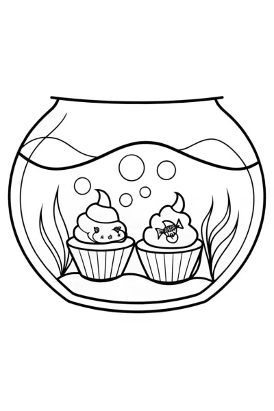 Cupcake Chic’s underwater tea party