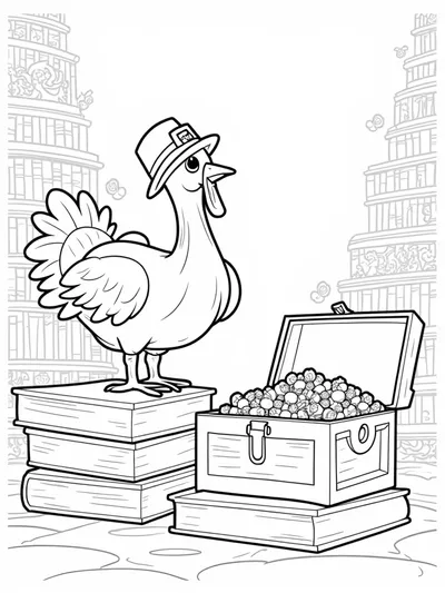 Tilly the turkey treasure hunt