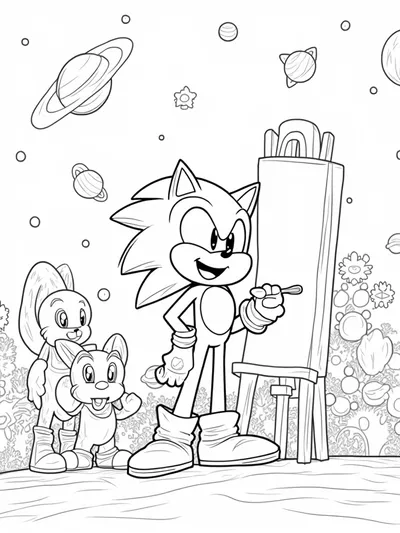 Sonic painting in space