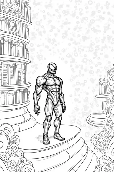 Venom as a cosmic librarian