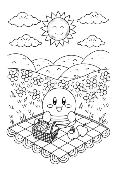 Kirby’s Dreamy Picnic Adventure Fun!