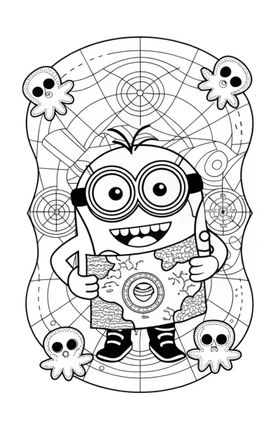 Minion treasure map adventure