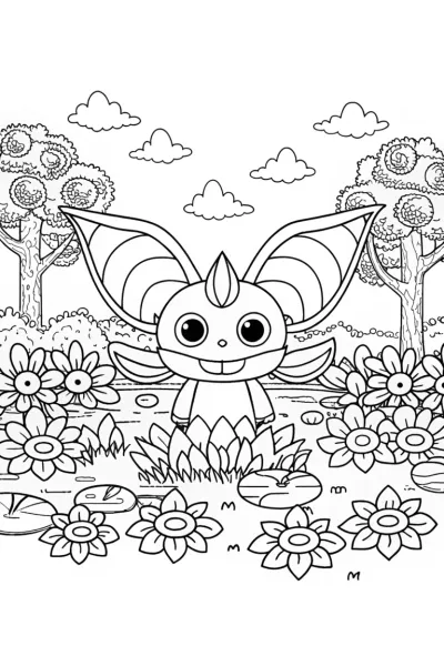 Banban’s Adventure in the Enchanted Flower Garden