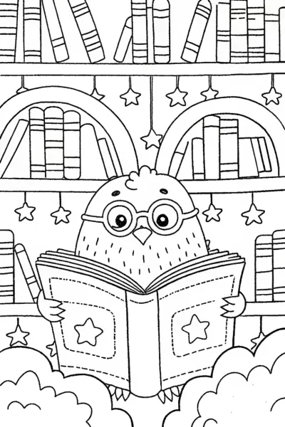 Chick’s Cozy Reading Nook Adventure