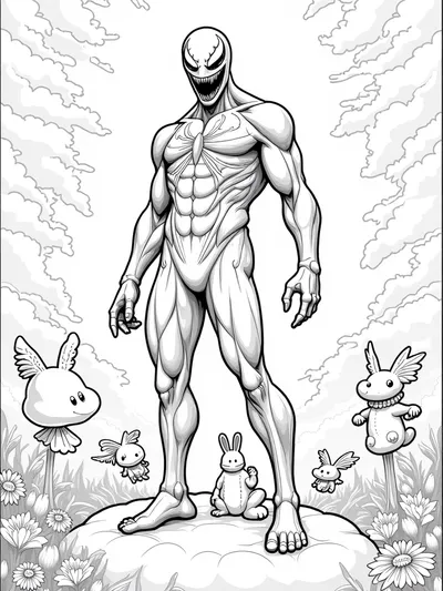Venom as the protector in a dream