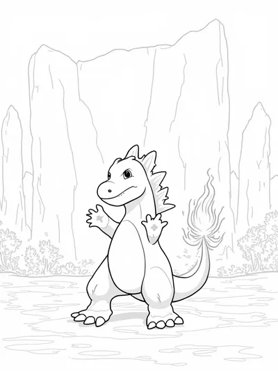 Charizard casting playful shadows