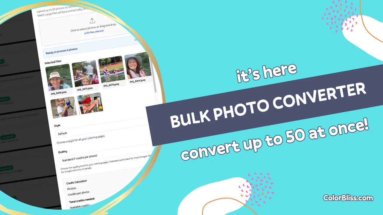it's here, bulk photo converter, convert up to 50 at once