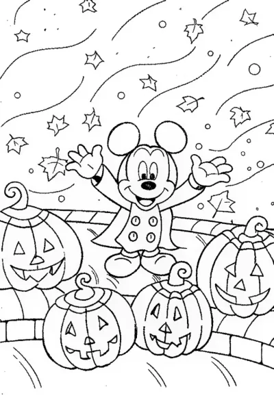 Mickey Mouse Halloween Parade
