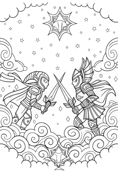 League of Legends celestial battle