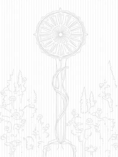 Floral timekeepers of the enchanted forest