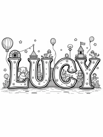 Lucy at the carnival