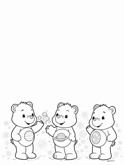 Care Bears at the Cosmic Carnival
