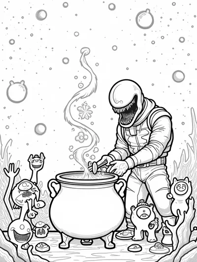 Venom’s galactic potion party