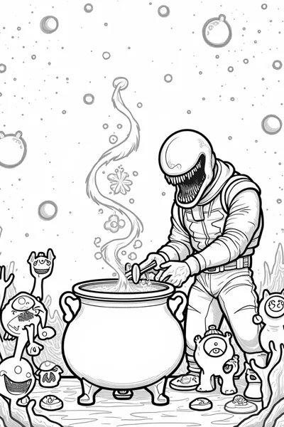 Venom’s galactic potion party