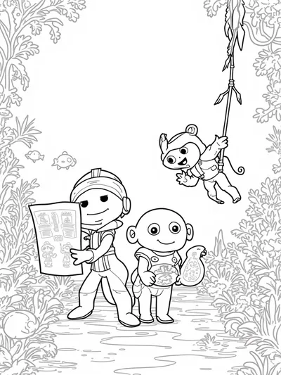 Octonauts treasure map adventure