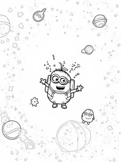 Minion’s galactic snack quest