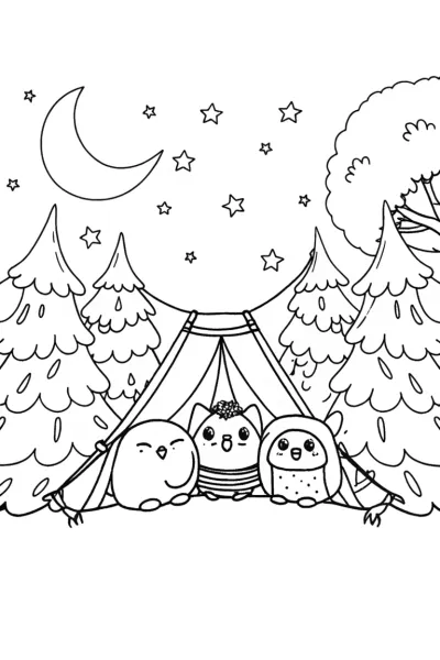 Squishmallow Sweet Dreams Campout Adventure