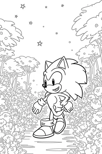 Super Sonic in a cosmic forest