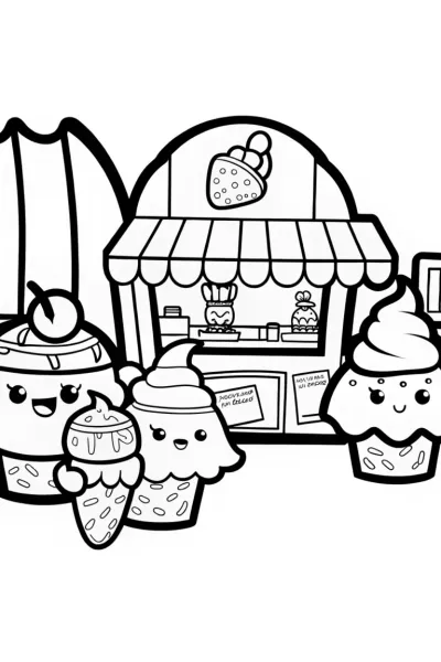 Dreamy Ice Cream Delights at Shopkins’ Parlor!
