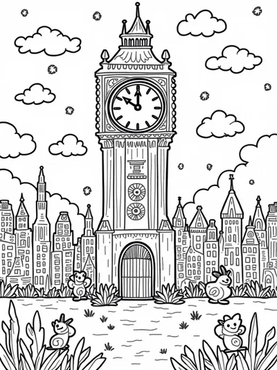 Lightning clock tower adventure