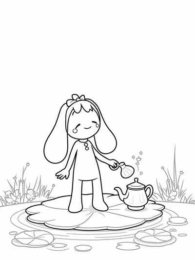 Cinnamoroll tea ceremony
