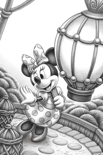 Minnie Mouse’s lantern adventure