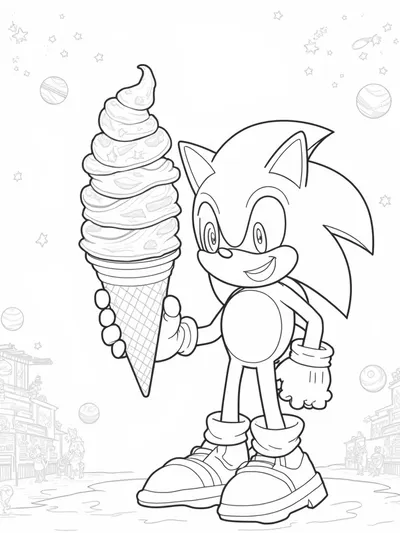 Super Sonic ice cream adventure