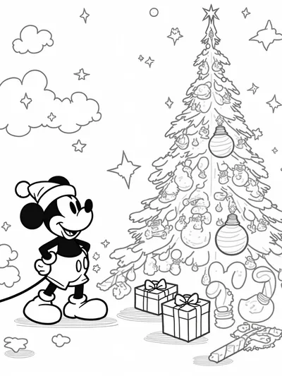 Mickey Mouse Christmas adventure