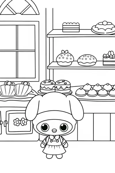 Cinnamoroll’s bakery adventure