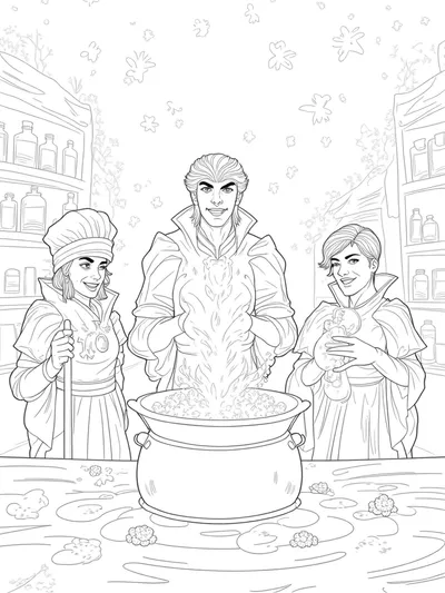 League of Legends potion brewing