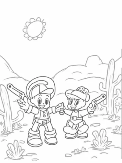 Bluey and Bingo’s Wild West Showdown