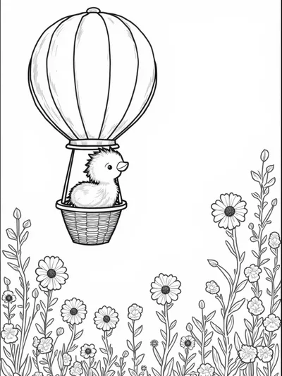Chick’s balloon ride