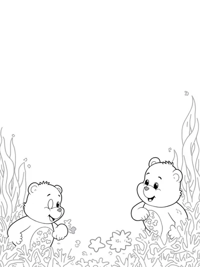 Care Bears underwater adventure