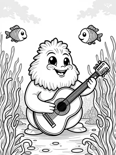 Huggy Wuggy underwater music festival