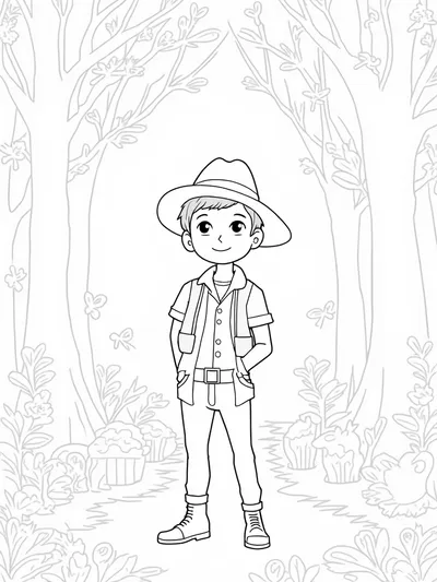 JJ in the musical forest