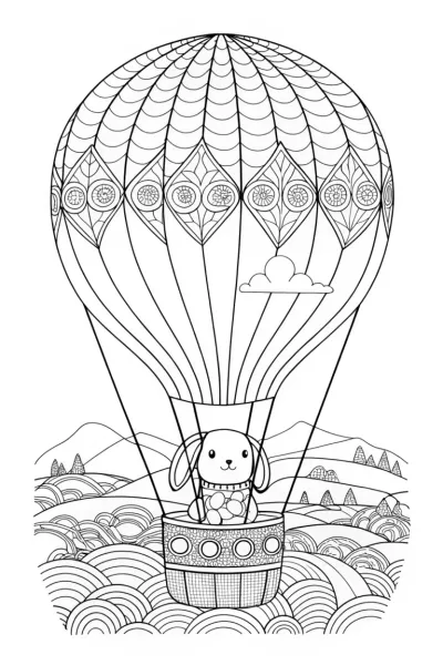 Pompompurin’s balloon adventure
