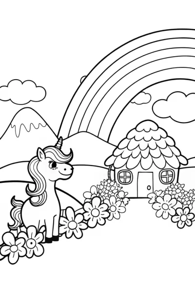 Unicorn’s Journey at Rainbow’s End