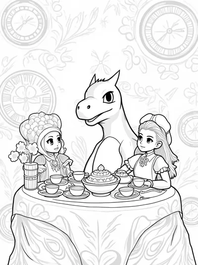 Charizard’s tea party