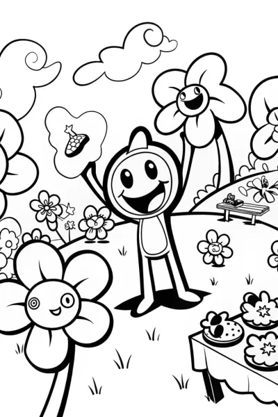 Banban’s Fun Day at the Garden Party